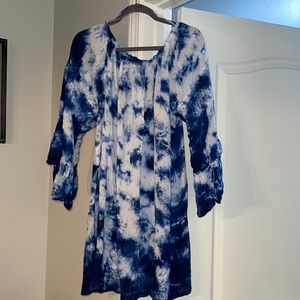 Tie-Dyed Cover-Up/Dress